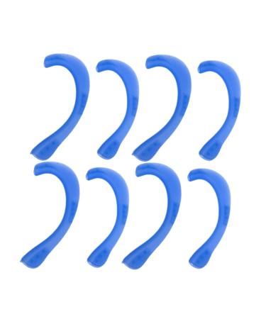 Coolhiya 4 pair of mask cable hooks Face hearing protection Face cover Earring belt hook for mask band Mundsprung Ohrhaken Face buckle Near safety hook protection silicone accessories ear pads