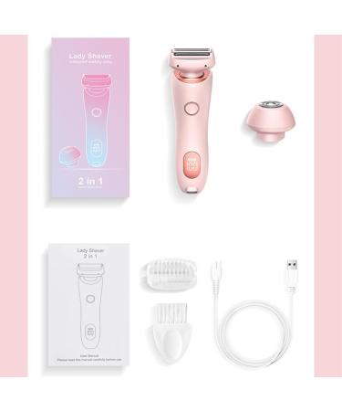 The Glide Pro 3.0 Razor Dusk Razor for Women Dusk Glide Pro 3.0 Shaver DuskOfficial Waterproof Electric Razor Painless Hair Removal 2 in 1 Wet & Dry for Leg Arm Underarm Pubic Area (Pink) - Buy Online on GoSupps.com