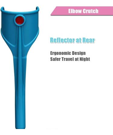 A Pair Foldable Forearm Crutches(Pink/Blue) Height Adjustable Crutches(93-115cm) Aluminum Lightweight Crutches Suitable Height 4'7 -6' (Color : Pink Size : Pair) Independence Blu Single - Buy Online on GoSupps.com