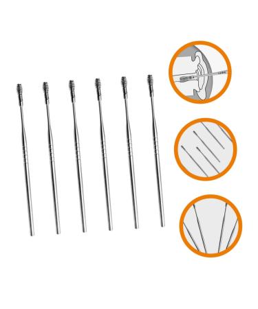 Spring Ear Pick Set - 6pcs Stainless Steel Ear Cleaning Tools - Buy Online on GoSupps.com