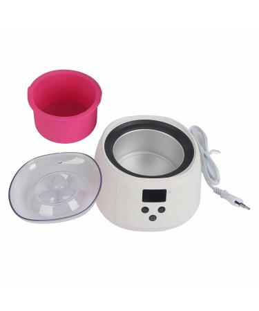 LED Wax Warmer & Silicone Wax Melting Pot for Hair Removal - Precise Temperature Control Durable AB & Aluminum EU Connector - Buy Online on GoSupps.com