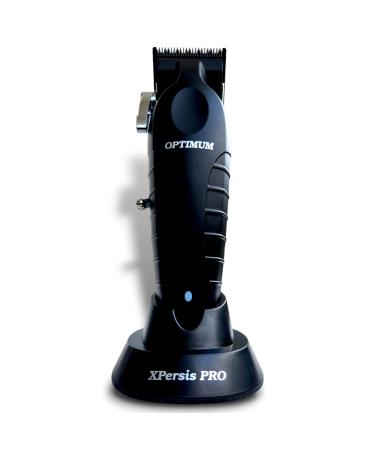 Pro Optimum Professional Hair Clippers for Mens Barbers Professional Cordless Hair Clippers 6 Hrs Run Time New Technology Metallurgy Static Carbon Steel Taper Blade