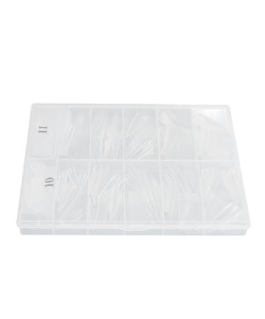 Nai Tips Lightweight and Breathable Acrylic Nail Tips 360 Pieces for Home for DIY Nail Art (05#)