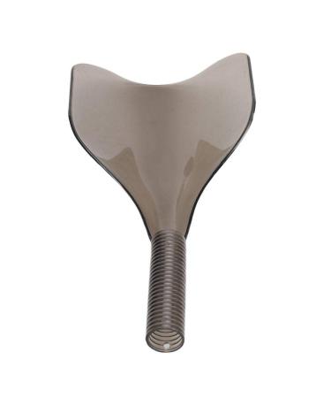 Professional Hairdressing Face Cover - Transparent Gray Hairspray Shield for Salon Styling Tools - Buy Online on GoSupps.com