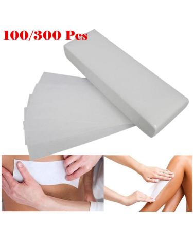 PopetPop 100 Wax Strips - Body & Face Waxing for Eyebrows Bikinis & More | High-Quality Beeswax Strips for Smooth Skin - Buy Online on GoSupps.com