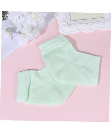 minkissy 2 Pairs High Heels for Men Socks for Men Plantar Socks Heel Socks Heel Sleeve Silicone Foot Heel Anti-Crack Socks Gel Socks Moisturizing Gel Socks Socks Toe Socks - Buy Online on GoSupps.com