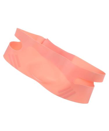 Ipetboom Silicone Beauty Women Bandages Broom Stick Witch Sign Facial Slimming Strap Lift V-line Belt V Thin Silica Gel Pink Line Ribbon Shaping Small Powder