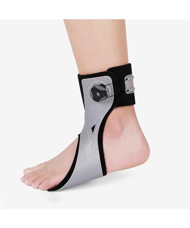Ankle Foot Orthosis Drop Foot Orthosis Adjustable Ankle Foot Supports Stabiliser For Flaccid Foot Drop And Dorsiflexion Movement (Color : Left Size : Small) Small Left