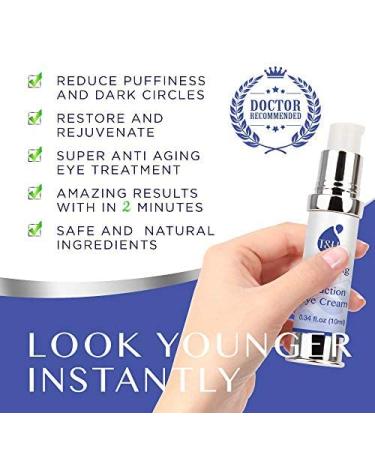 Rapid Reduction Eye Cream - Visibly Erase Wrinkles, Bags & Dark Circles in 120 Seconds - Hydrating & Lifting Formula - 0.34oz - Buy Online on GoSupps.com