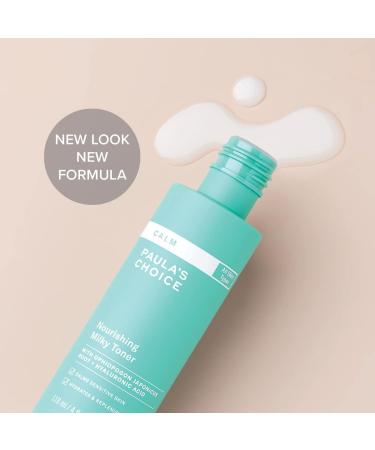 Paula's Choice Calm Nourishing Milky Toner - Immediately Hydrates Skin & Calms Redness - Reduces Visible Aging - with Allantoin - All Skin Types - 118 ml - Buy Online on GoSupps.com