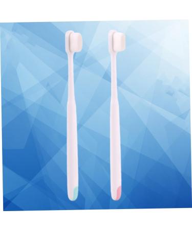 Anneomas 2-Pack Natural Hard Toothbrushes for Children & Pregnant Women - Travel-Friendly Oral Care for Gentle Teeth Cleaning - Buy Online on GoSupps.com