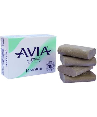  Avia AVIA Jasmine Clay Soap - 4 x 25g - Buy Online on GoSupps.com