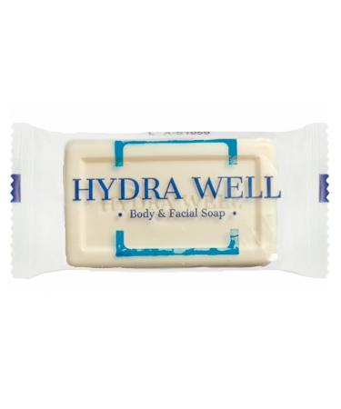 HYDRA WELL Bulk Soaps 1 oz 50 Pack Hotel Travel Size Mini Individually Wrapped Bars Small Bulk Toiletries for Guest Bathroom Vacation Rentals Airbnb VRBO Charity Donations 1 Ounce (Pack of 50)