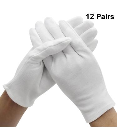 POPETPOP 36 Pairs Hand Care Gloves Jewelry Inspection Gloves Cosmetic Moisturizing Gloves Household Gloves Hand Gloves Hand Moisturizer Gloves Cotton Gloves White Protection Work Powder - Buy Online on GoSupps.com