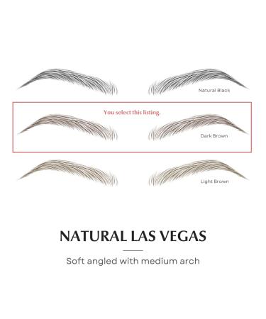 Bliss and Beyond USA Waterproof Eyebrow Tattoo Stickers - Dark Brown | Real Hair Stroke Look, Hair Replacement Solution for Hair Loss - Buy Online on GoSupps.com