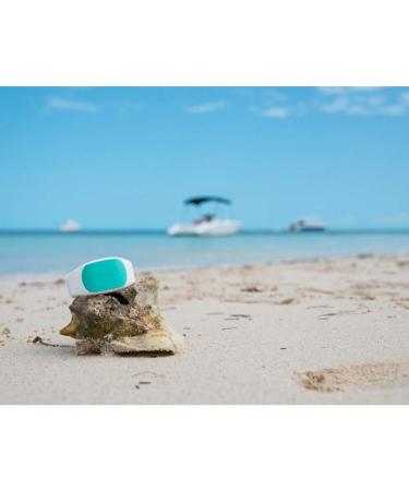 SHARKBANZ 2 Magnetic Shark Repellent Band - White/Seafoam | For Swimming, Surfing, Diving, Snorkeling & Ocean Sports - Buy Online on GoSupps.com