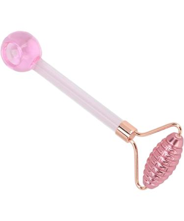 2 in 1 Ice Globes Roller - Stainless Steel Hot Cold Compress for Pore Shrinking & Facial Treatment | International Shipping - Buy Online on GoSupps.com