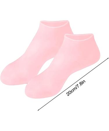 Moisturizing Silicone Socks for Women - Slip-Resistant Foot Care & Winter Spa Gel Socks for Cracked Feet | Enhanced Comfort & Hydration | 1 Pair - Buy Online on GoSupps.com
