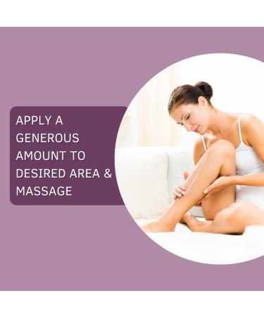 VESNA Varicose Veins Cream 8 oz - Natural Calming & Moisturizing Formula with Arnica Menthol & Jojoba - Day & Night Relief for Varicose Veins - Buy Online on GoSupps.com