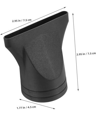 Didiseaon 4pcs Black Attachment for Dryer Hair Blower Hair Dryer Replacement Parts - Buy Online on GoSupps.com