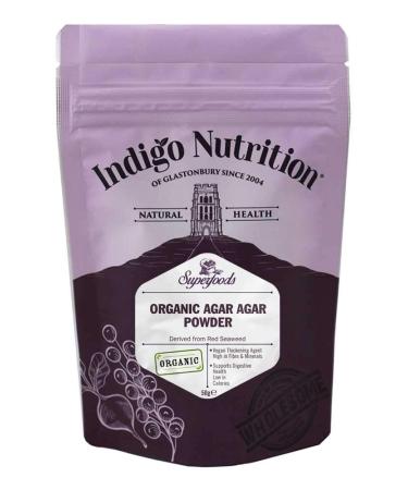 Indigo Herbs Agar Agar Powder Organic 50g