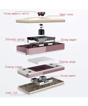 KOHARA Glass Cleaner Double Hollow Magnetic Double-Sided Window Artifact High-Rise Cleaning Tool Size:5/25mm (Size : 5/30mm) - Buy Online on GoSupps.com