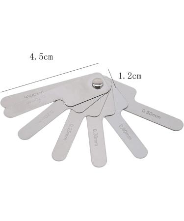 Buy WZCXYX Oral Dental Interproximal Measuring Ruler - Stainless Steel Tooth Gap Measure for Orthodontic Treatment | International Shipping Available - Buy Online on GoSupps.com
