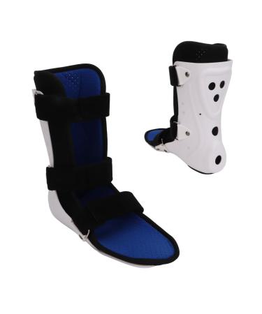 Ankle Brace for Sprained Ankle PVC Ankle Support Braces Walking Boot for Broken Foot Stress Fracture Ankle Sprain & Post Surgery Sport Injury Recovery (Right Foot L)