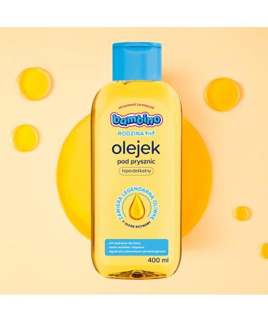 Bambino Rodzina Shower Oil 400 ml | Nourishing & Gentle Bath Care for All Skin Types - International Shipping - Buy Online on GoSupps.com