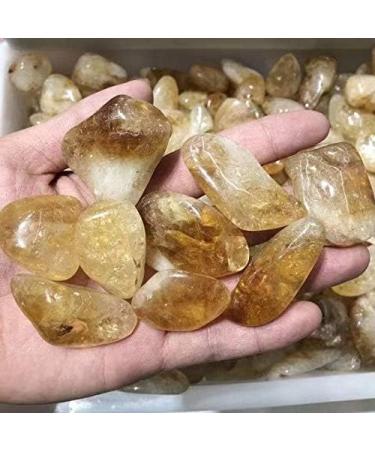 500g Natural Polished Yellow Quartz Tumbled Stone Citrine Crystal Stone Obelisk - Buy Online on GoSupps.com