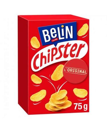 Belin - Chipsters Salted Petal 75 g - Pack of 4