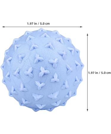 Iplusmile 4-Piece Triangular Lacrosse Balls - Spiky Massage Roller for Fitness & Foot Relief | Hard TPE Massage Balls for Deep Tissue Therapy - Buy Online on GoSupps.com