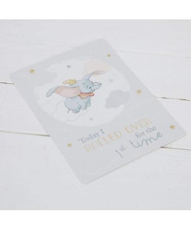 Disney Baby Dumbo Elephant Photo Album & Milestone Card Set | Keepsake Photo Album for Babies | Official Disney Baby Product - Buy Online on GoSupps.com