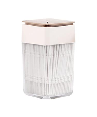 Toothpick with bristle bendable toothpick bristle toothpick dual-end-toothed tooth dotcher bending toothpick toothpick with a transparent box toothpick for banquet white