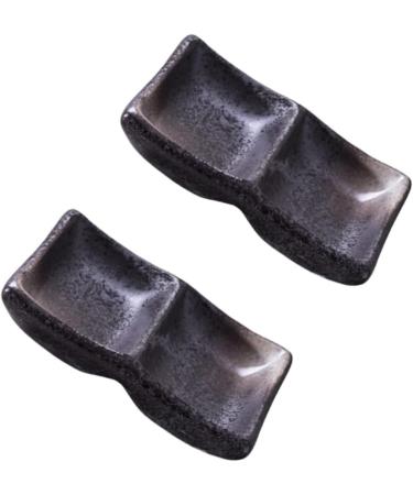 Milisten 4 Pcs Ceramic Appetizer Plate Pinch Bowl Snacks from Japan Appetizer Plates Soy Dipping Bowl Prep Bowl Dipping Cups Compartment Sauce Plate Food Sauce Dish Saucer Japanese-Style 13*8.9*2.5cmx2pcs As Shownx2pcs - Buy Online on GoSupps.com