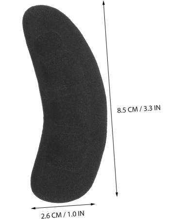 3 Pairs Anti-Wear Stickers for High Heels - Wear-Resistant Heel Pads & Foot Grips for Women s Boots - Clear Damping Flannel Heel Pads for Maximum Comfort - Buy Online on GoSupps.com