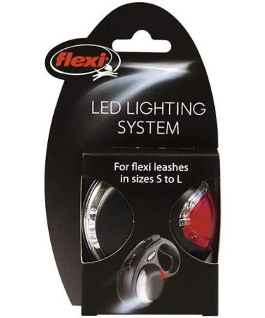 Flexi attachment LED Lighting System Black for dog walking - Buy Online on GoSupps.com