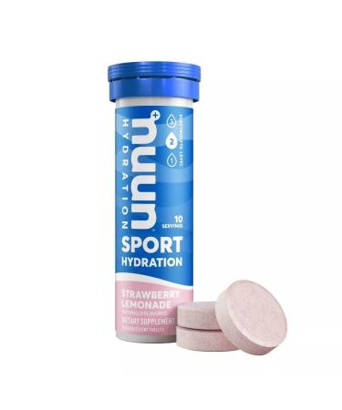 Nuun Hydration Nuun Active - Strawberry Lemonade 10 Tablets per pack(6 pack)