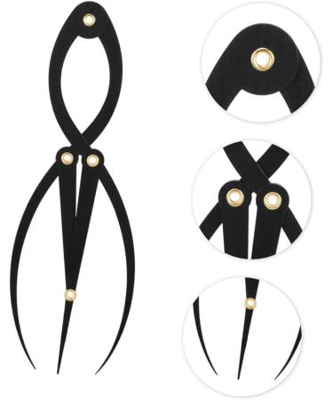 IWOWHERO Makeup Symmetrical Tool Eyebrow Positioning Ruler Eyebrow Ruler Makeup Tools Metal Balance - Buy Online on GoSupps.com