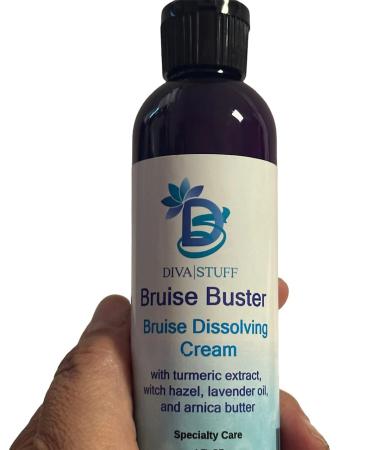 Diva Stuff Bruise Busting Cream 4 oz - Turmeric, Witch Hazel, Lavender & Arnica Formula - Buy Online on GoSupps.com