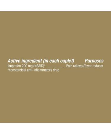 GoodSense Ibuprofen Pain Reliever/Fever Reducer Caplets 200 mg 50-Count - Buy Online on GoSupps.com