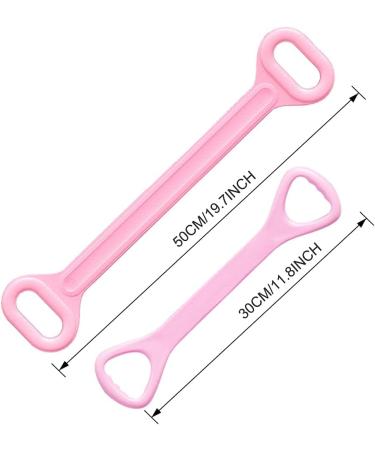 Figure 8 Fitness Resistance Band Arm Back Training Elastic Ropes - Pure Barre Workout Chest Arm and Shoulder Stretch Bands Exercise Equipment for Physical Therapy Yoga Pilates Stretching - Buy Online on GoSupps.com