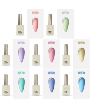 15ml Nail Art Need LED Lamp Manicure Art UV Lamp Colorful Diamond Gel Crystal Cat Eye Gel Gel Nail Polish - (Color: 1) - Buy Online on GoSupps.com