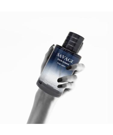BOSEM Savage Cologne for Men - 3.4 oz Eau de Toilette Natural Spray - Signature Scent for Daytime & Casual Wear - Buy Online on GoSupps.com