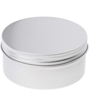 Aluminum Tin Jars 200ml & 250ml - Round Cosmetic Sample Jars with Screw Lid - 6pcs Empty Containers for Travel & DIY - Buy Online on GoSupps.com