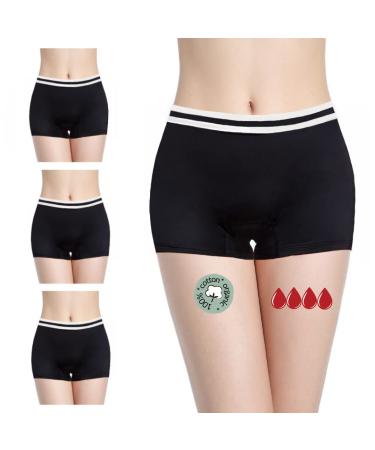 Noblood period underwear 2-3 tampons - washable - cotton - ecologically - menstruation - underwear for the period - periode briefs - absorbing - girls - XXS / 3XL neo -pack 3XL
