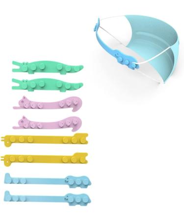 Mobestech 8pcs Clothes Rack Hanger - Connectable Ear Hooks & Face Mask Belt Extenders for Easy Storage - Buy Online on GoSupps.com