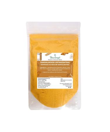 Yauvanya Sandalwood Ubtan | Face Scrub | Batna with Turmeric Sandalwood Dust - 100 gms