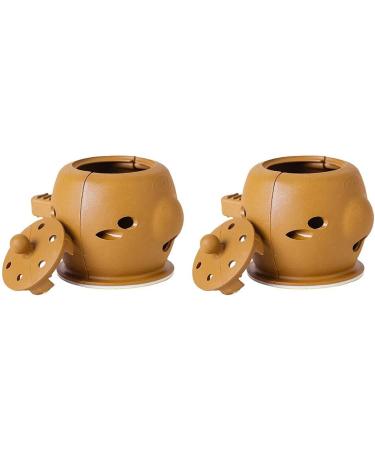 2Pcs Moxa Therapy Device Belly Moxibustion Boxes Body Massagers Healthy Moxa Boxes Moxibustion Boxes Women Family Old Men - Buy Online on GoSupps.com