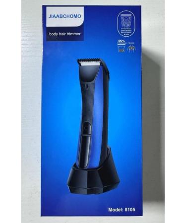Men's Body Hair Trimmer - IPX7 Waterproof, Wet/Dry Groomer with LED Light & Digital Display - Buy Online on GoSupps.com